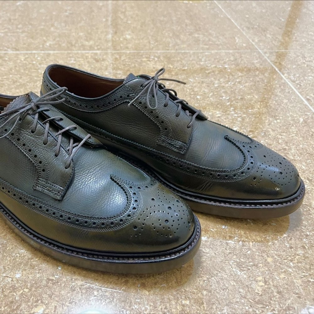 8E Custom Dyed 93633 Vintage Florsheim LWB Forest Green